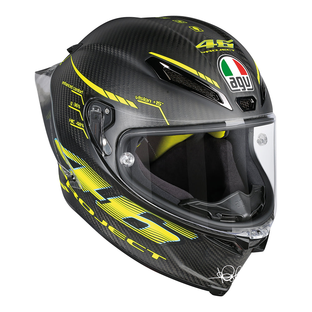 AGV Pista Gp R Project 46 Matt Carbon – Highside Shop