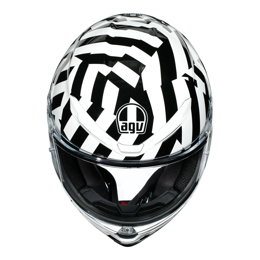 AGV K6 Secret Black/White