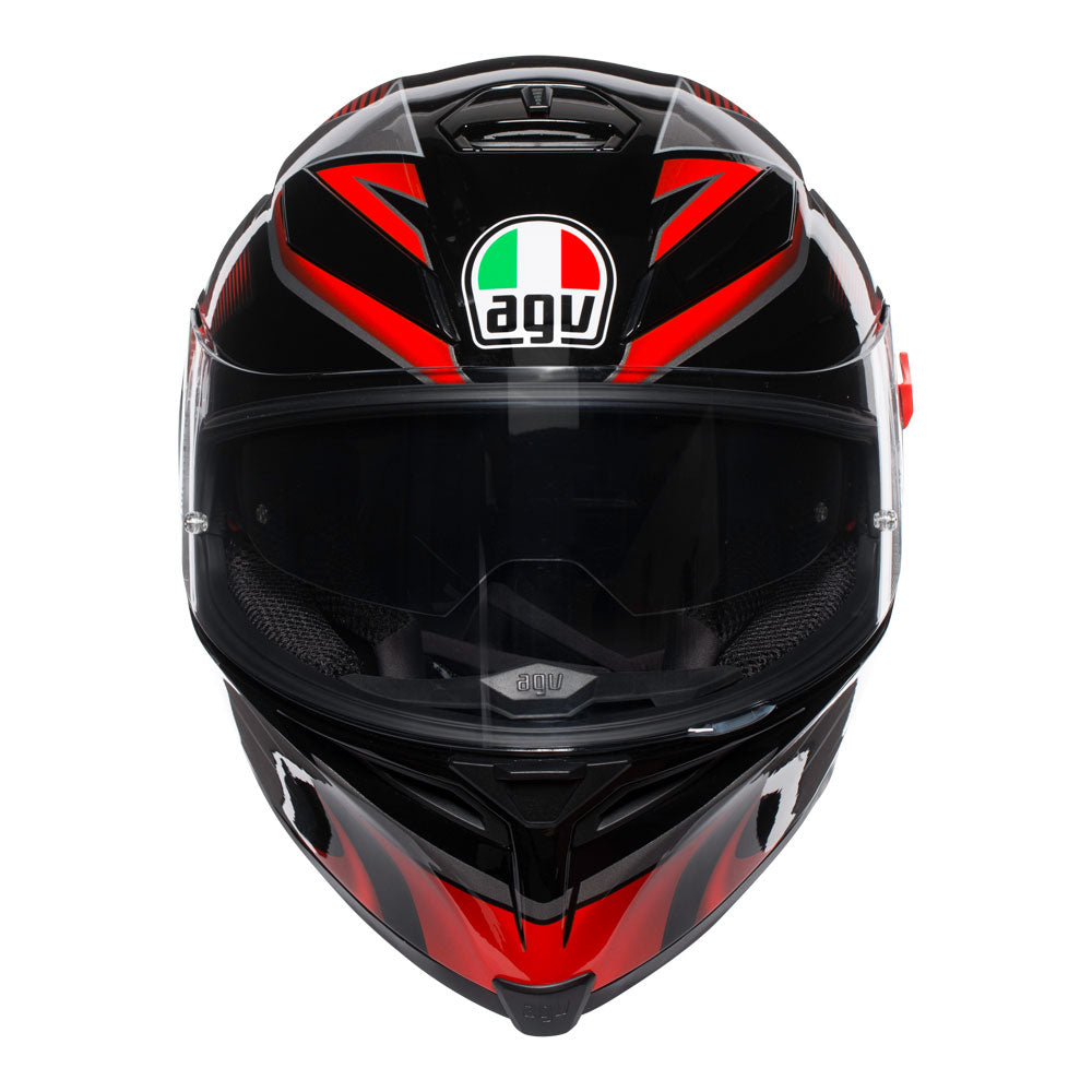 AGV K5 S Hurricane 2.0 Black/Red