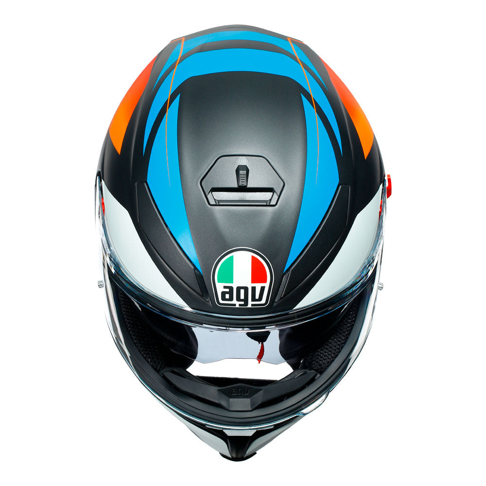 AGV K5 S Core Black/Blue/Orange