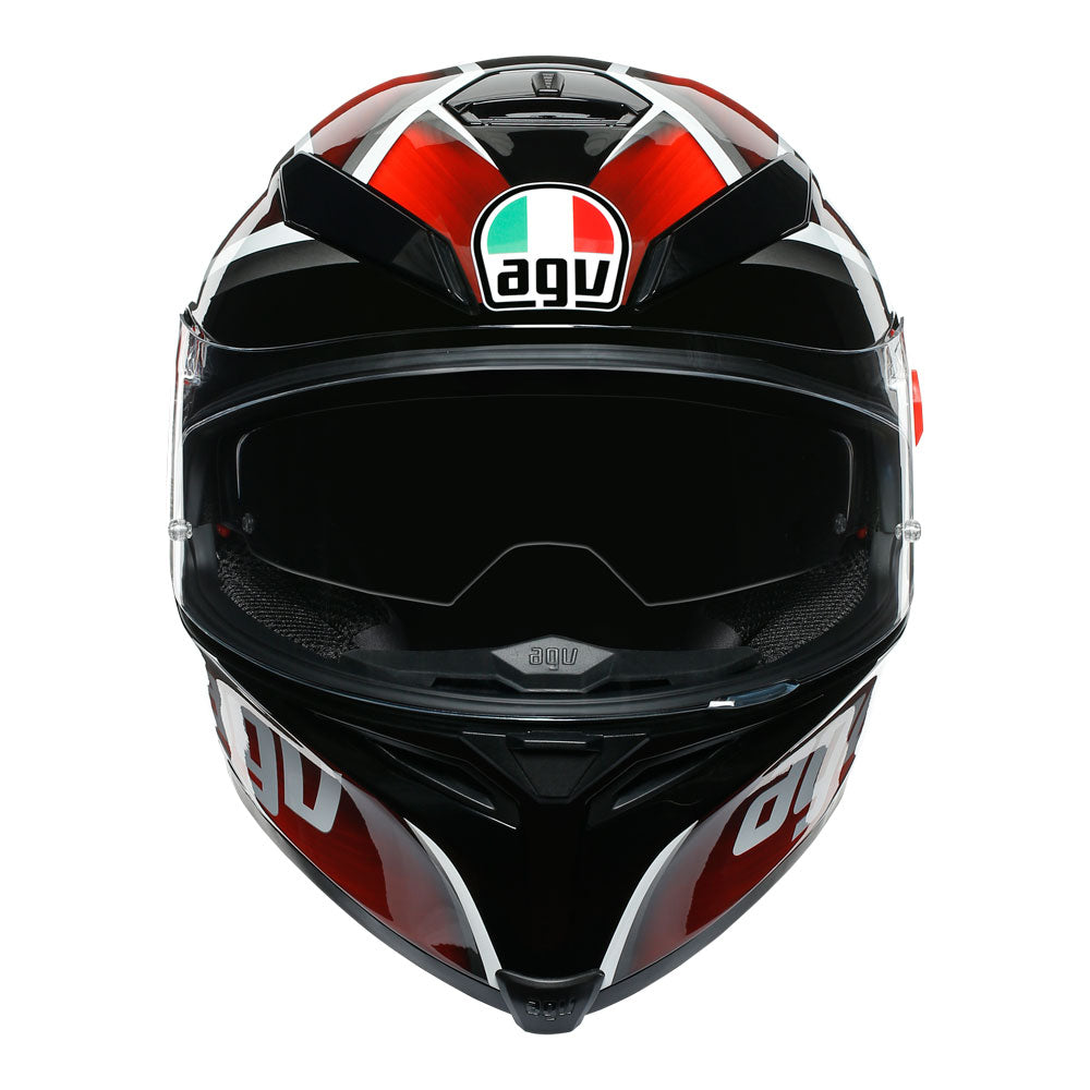 AGV K5 S Tempest Black/Red