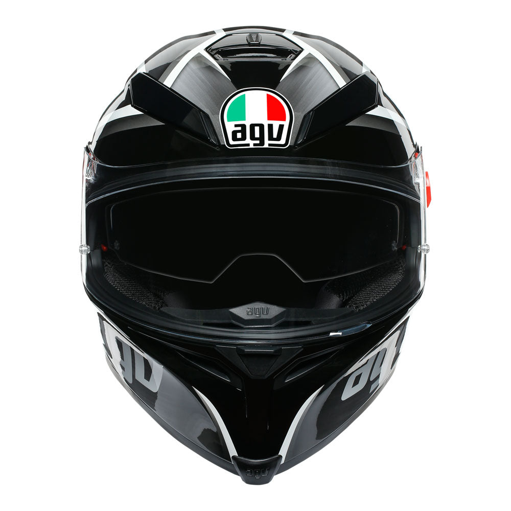 AGV K5 S Tempest Black/Silver