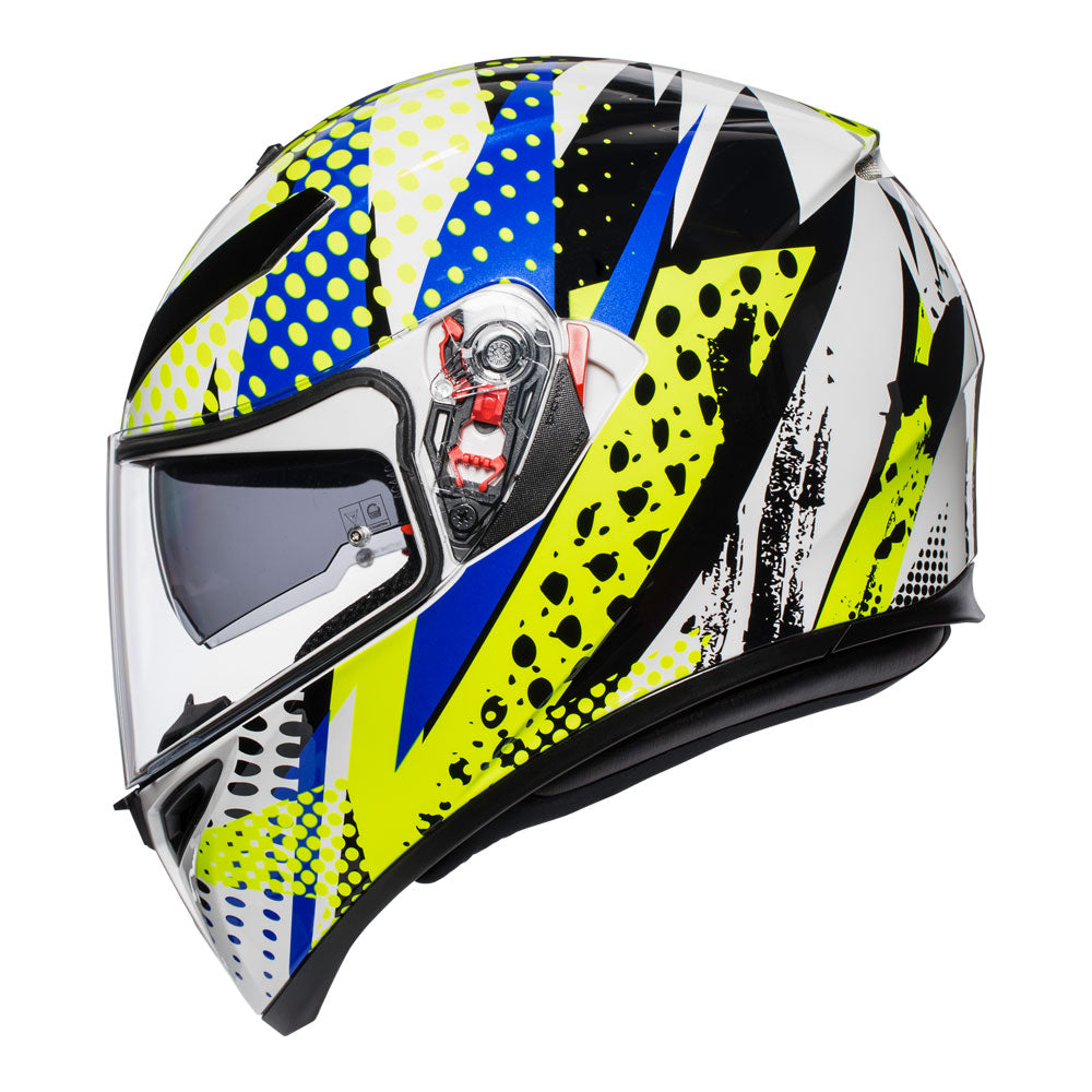 AGV K3 Sv Pop White/Blue/Lime