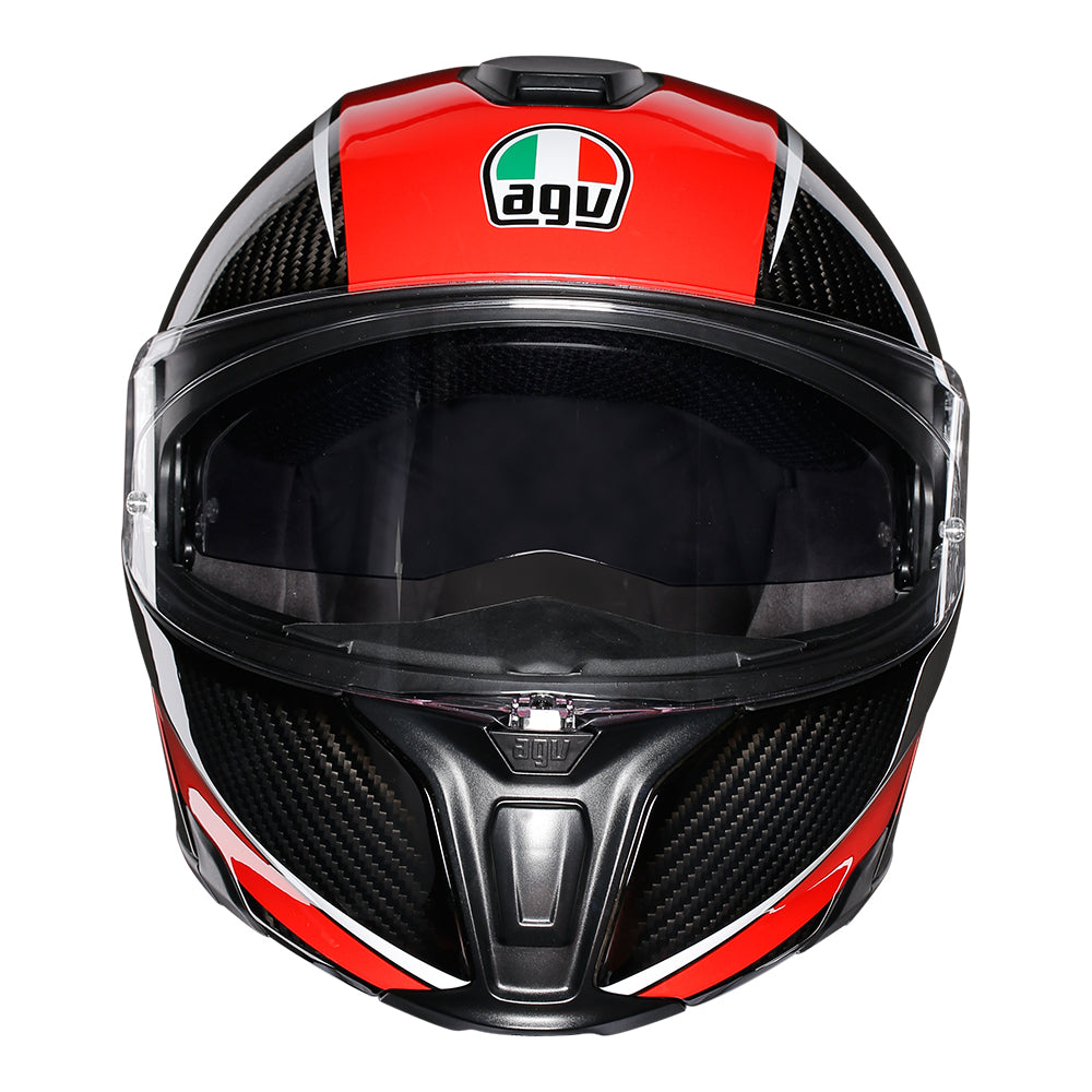AGV Sportmodular Aero Carbon/Red