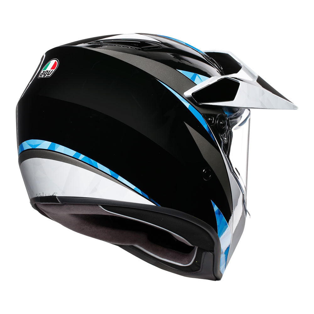 AGV Ax9 North Black/White/Cyan