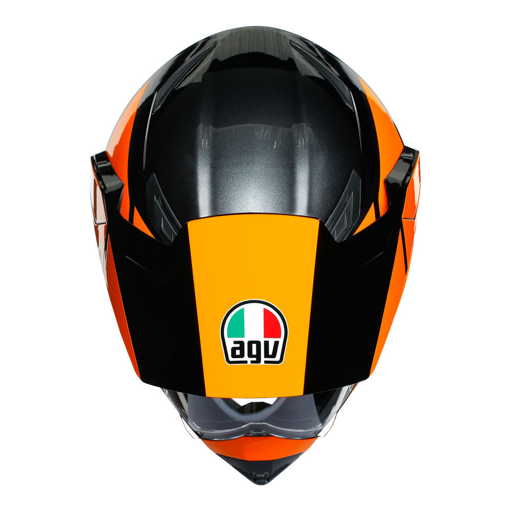 AGV Ax9 Trail Gumetal/Orange