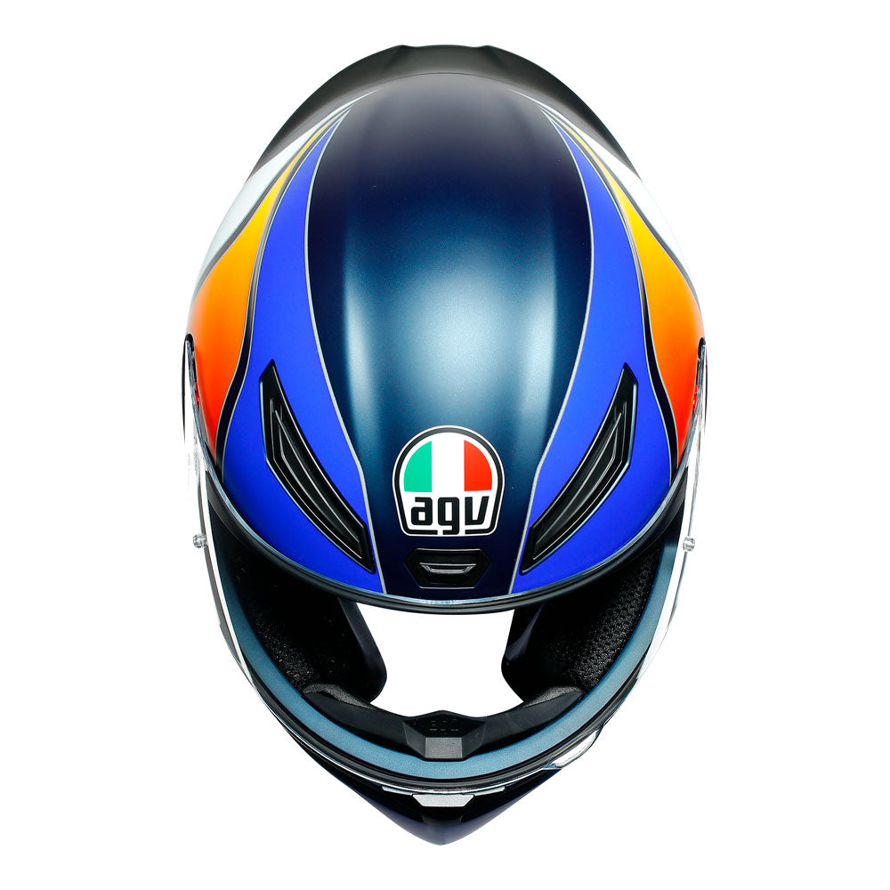 AGV K1 Power Matt Dark Blue/Orange/White