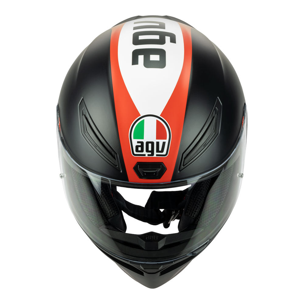 AGV K1 Grip Matt Black/Red