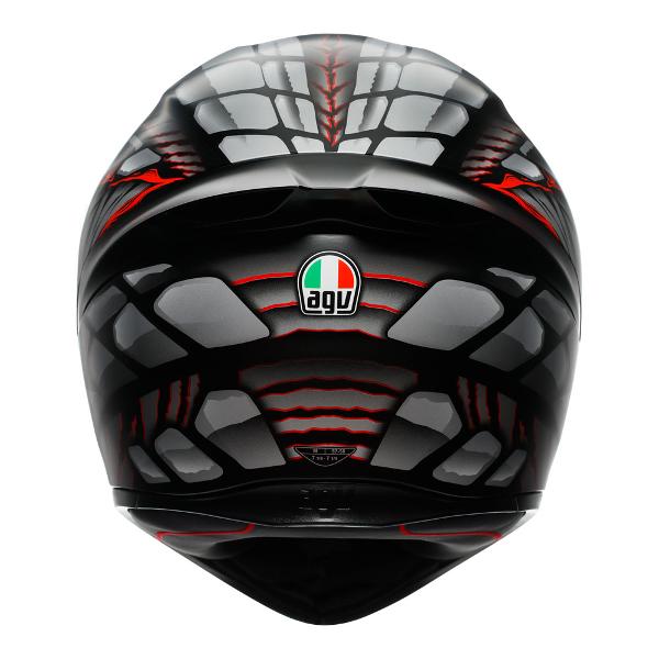 AGV K1 S Lyzard Black/Grey/Red
