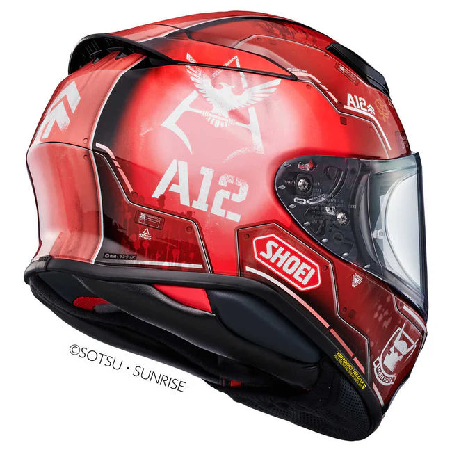 Shoei NXR2 MS-06S Char II Full Face Helmet - Red