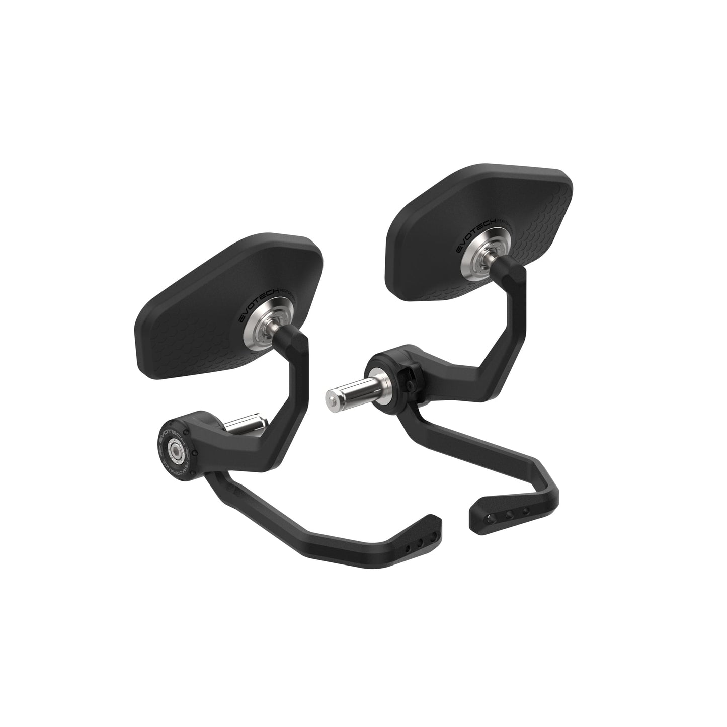 Evotech Bar End Mirrors / Brake and Clutch Protector Kit (Sport) - Kawasaki Z125 Performance (2019+)