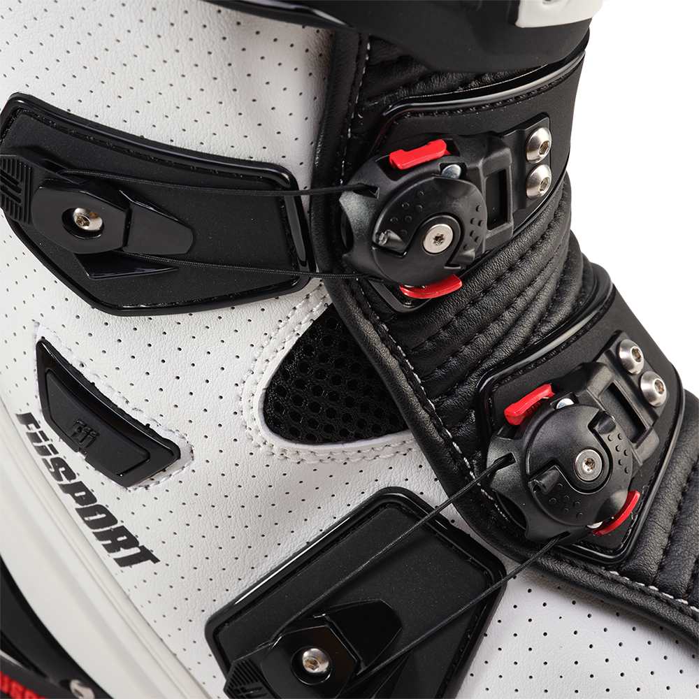 FUSport XR1 Perforated White/Black/White