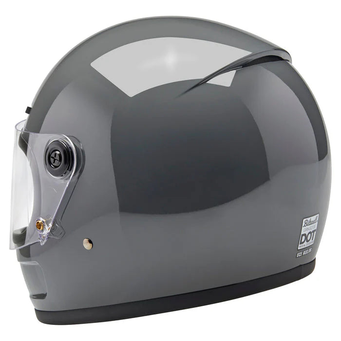 Biltwell Gringo Sv Ece 22.06 Helmet - Gloss Storm Grey