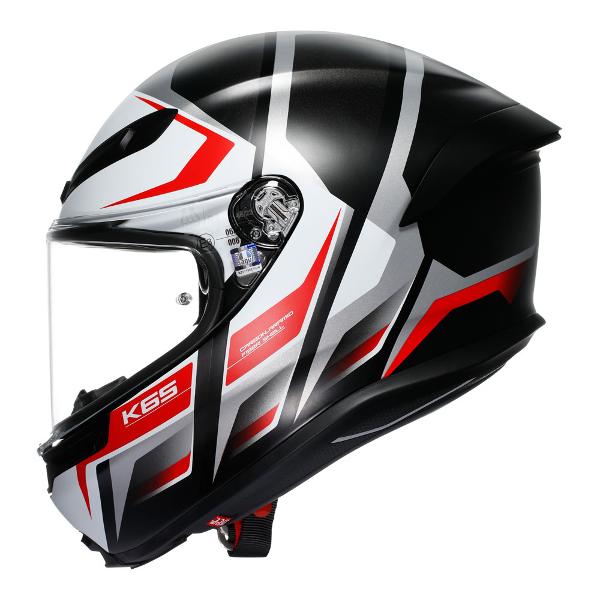 AGV K6 S Karve Black/White/Red