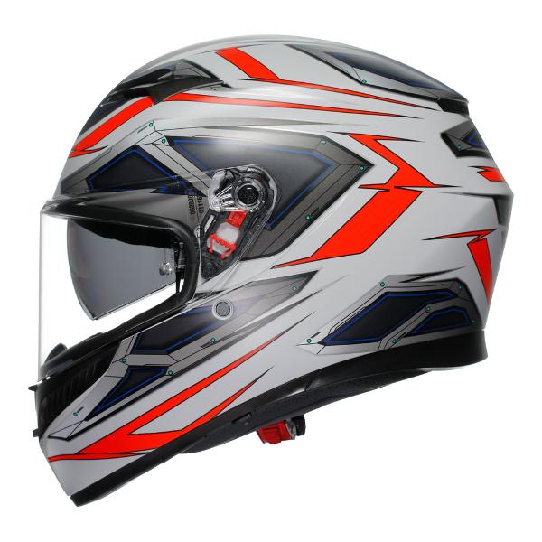 AGV K3 Space White/Red/Fluro