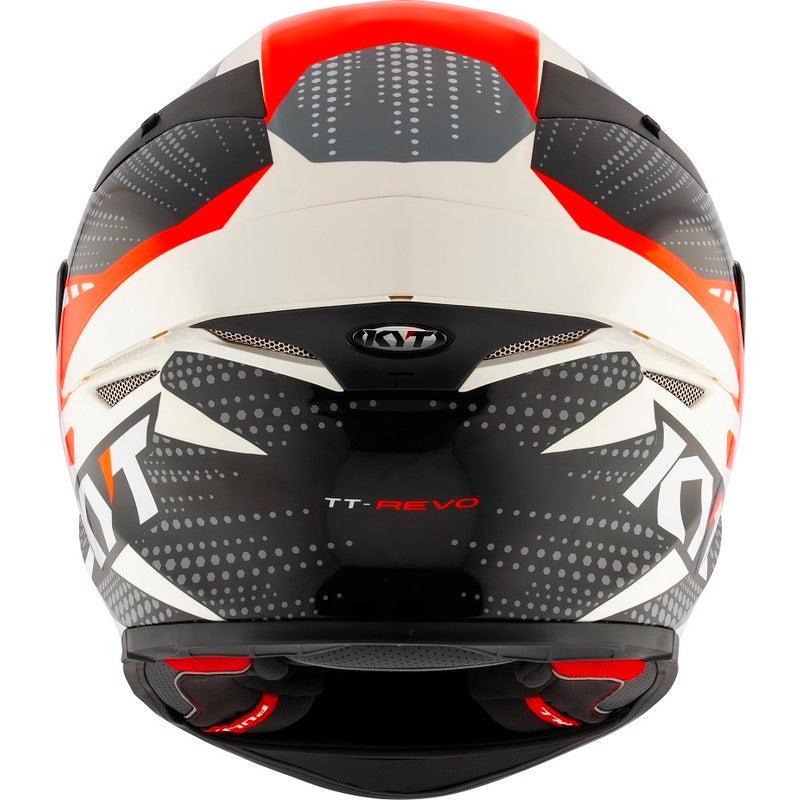KYT TT REVO E06 | GEAR BLACK-RED