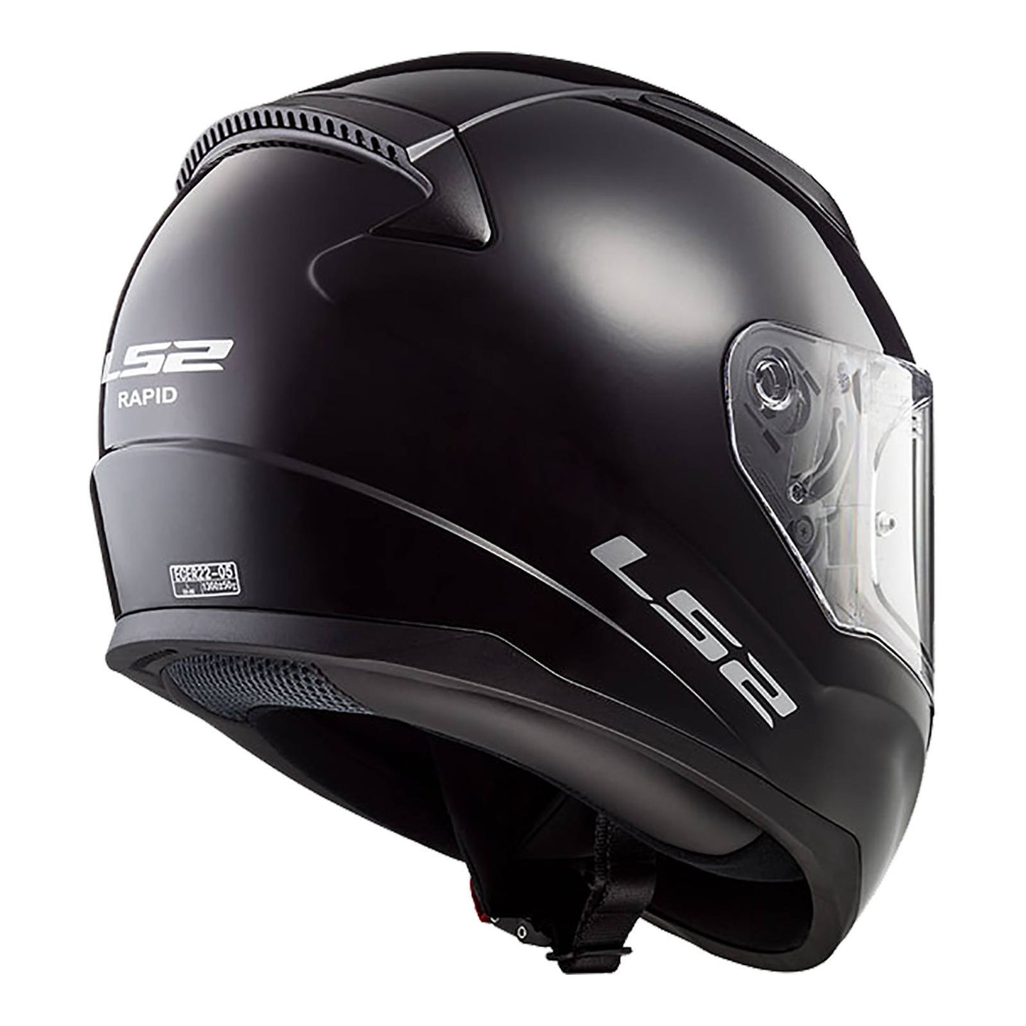 LS2 FF353J Rapid Mini Helmet - Black