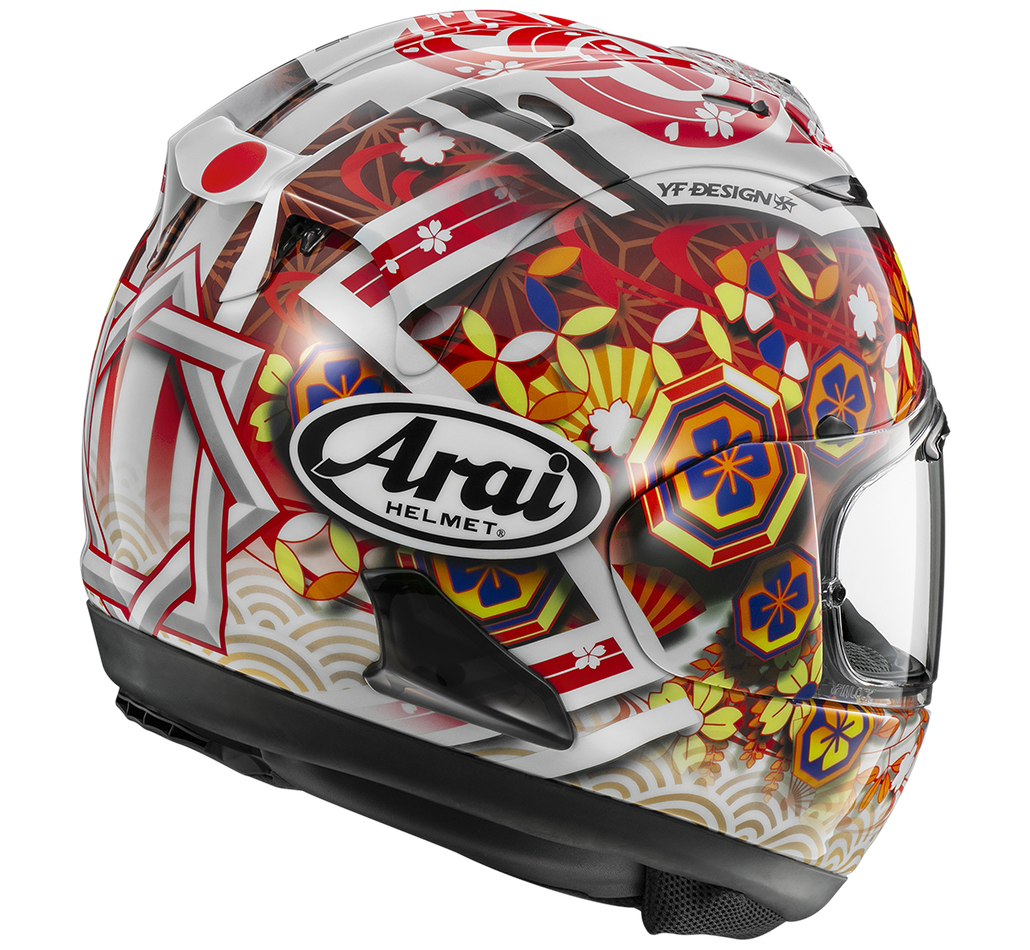 Arai RX-7V Evo Nakagami GP3 Full Face Helmet - Multi
