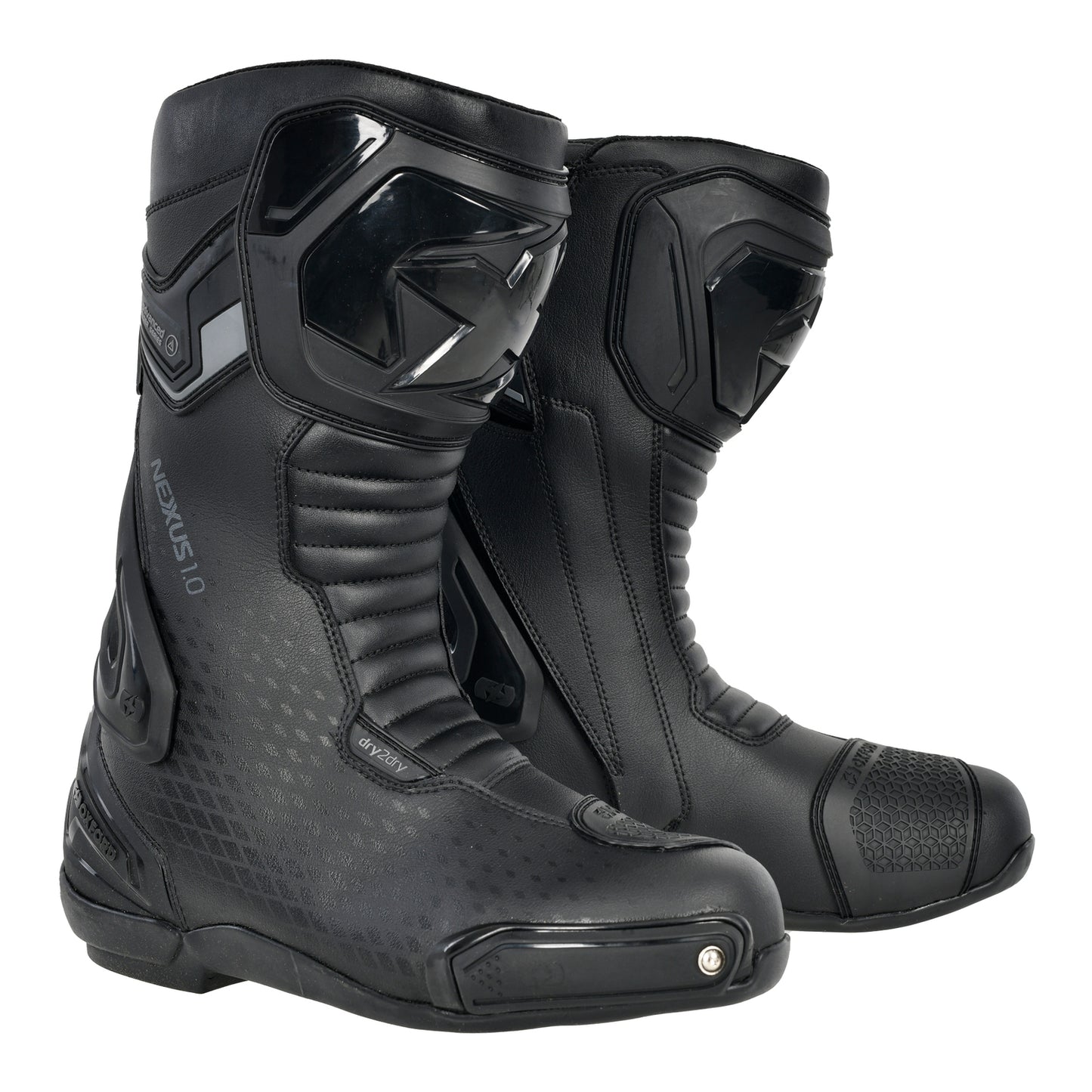 Oxford Nexus 1.0 Dry2Dry MS Boot - Stealth Black