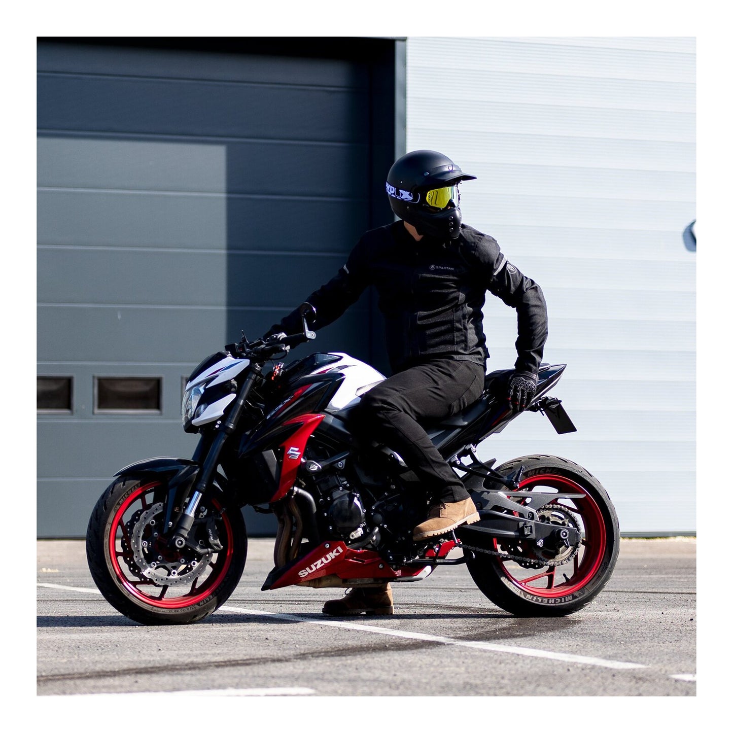 Oxford Super Stretch Men's Jeans - Black (Short)