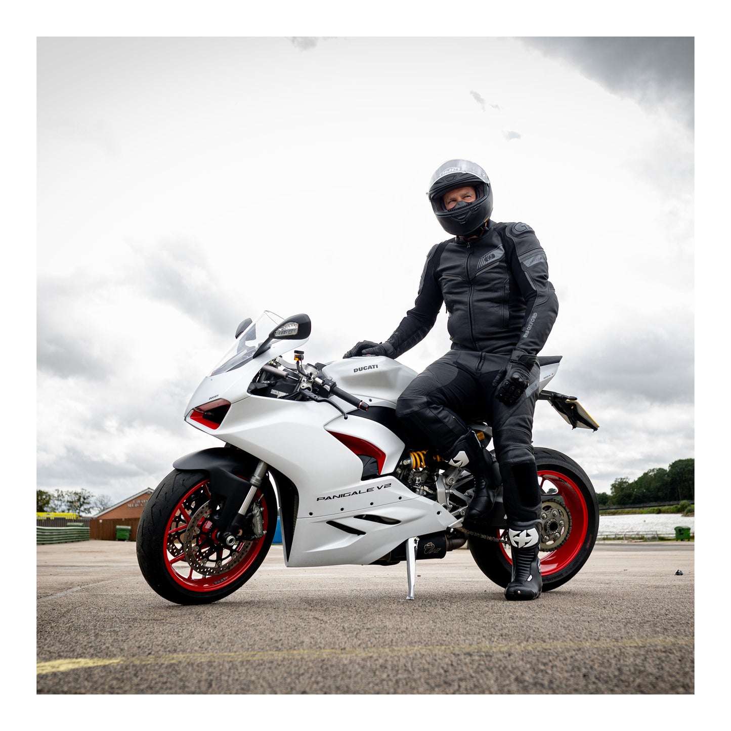 Oxford Cypher 1.0 Leather MS Jacket - Stealth Black