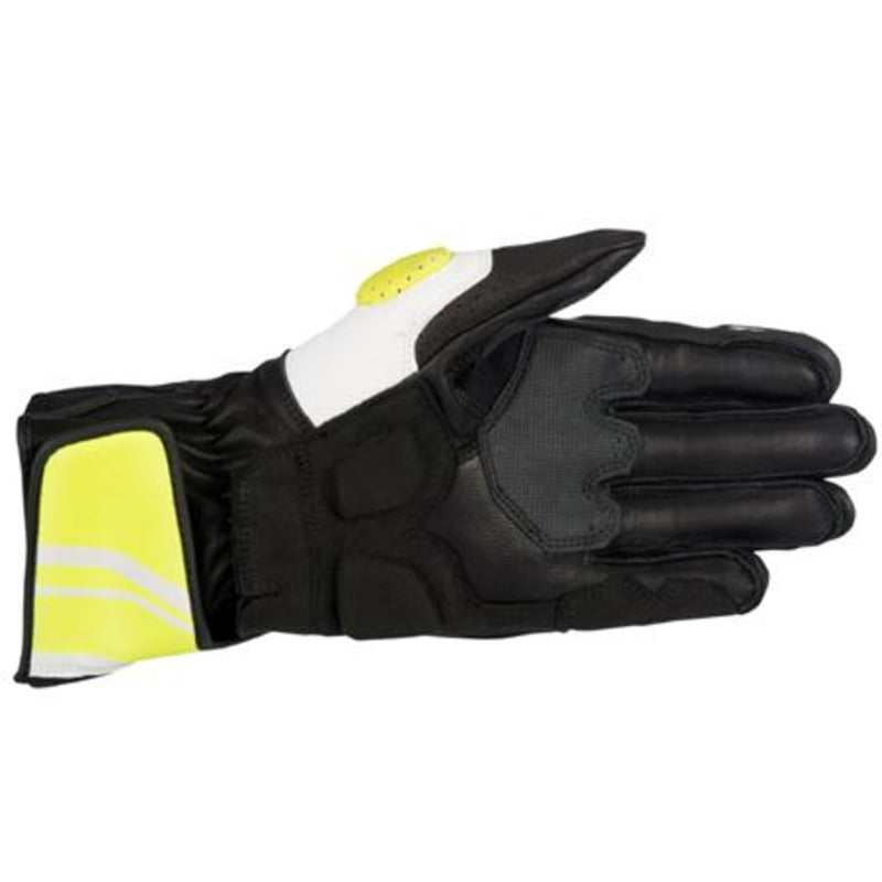 Alpinestars SP2 V3 Leather Glove Black/White/Fluro
