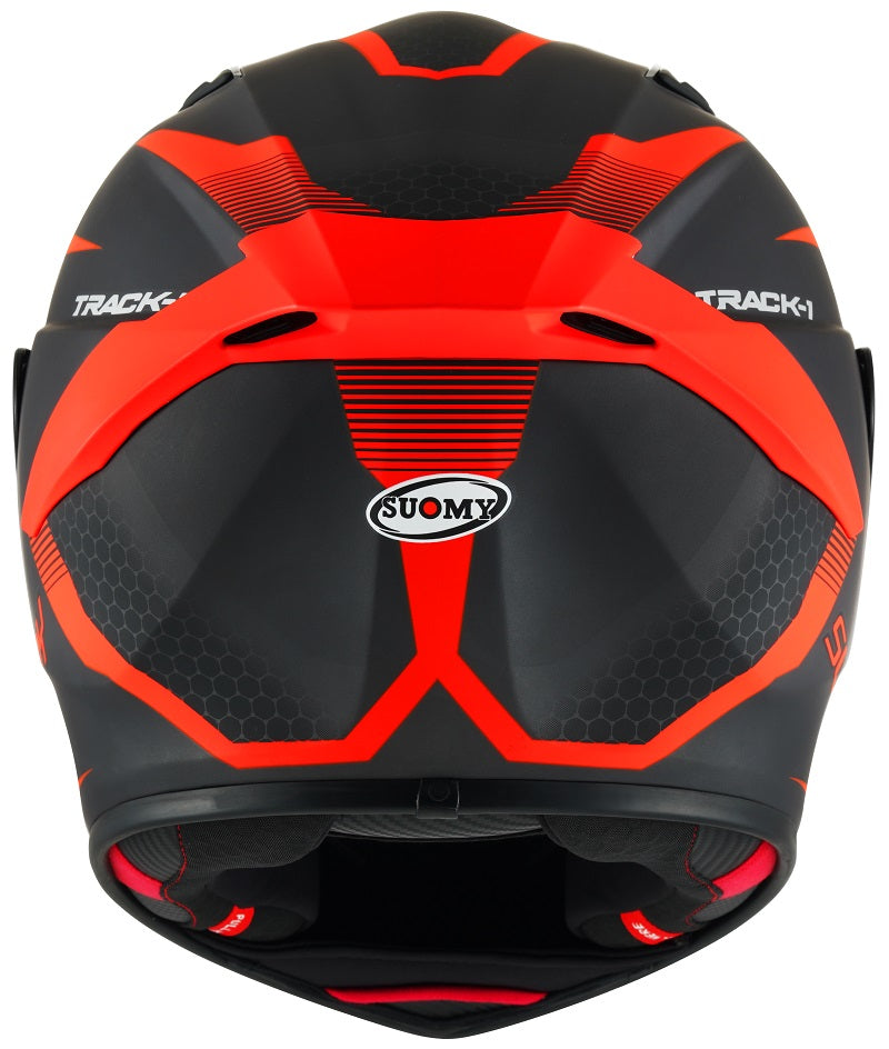 Suomy TRACK-1 E06 REACTION | MATT ANTHRACITE/RED