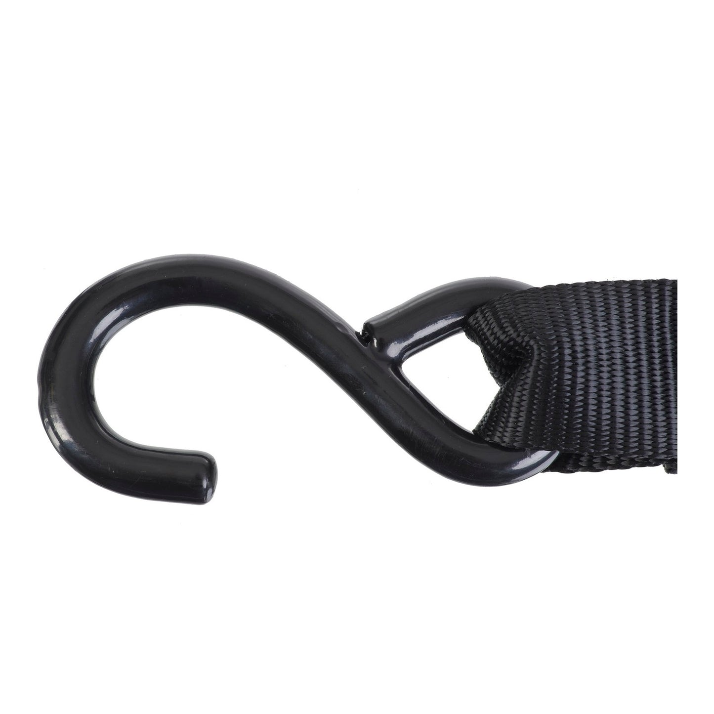 Whites Tie Downs 1 1/2in x 6ft - Black / Black
