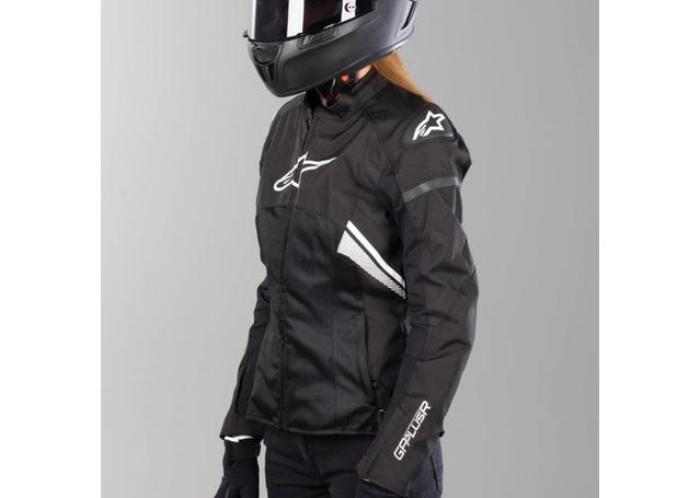 ALPINESTARS STELLA T GP PLUS V3 AIR JACKET BLACK WHITE
