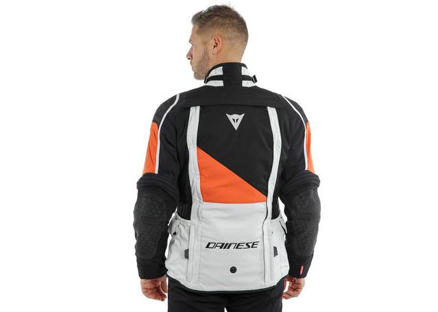 DAINESE D-EXPLORER 2 GORE-TEX JACKET GLACIER-GRY BLUE RED BLACK