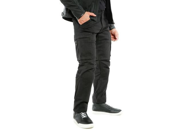 DAINESE COMBAT TEXTILE PANTS BLACK