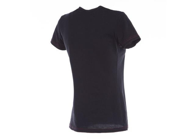 DAINESE CASUAL SPEED DEMON LADY T-SHIRT BLACK RED