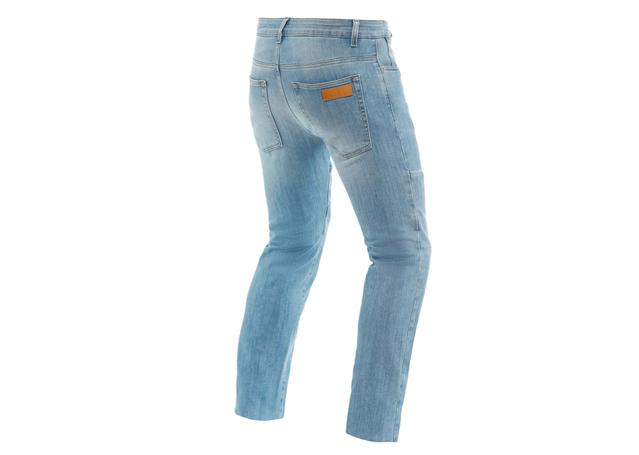 DAINESE DENIM STONE SLIM TEXTILE PANTS LIGHT BLUE