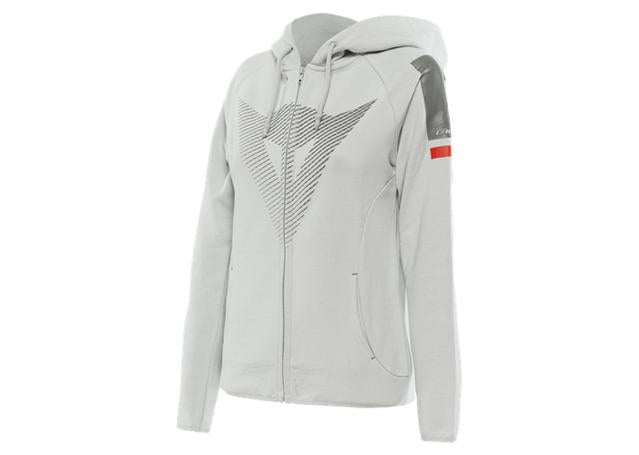 DAINESE FADE LADY HOODIE GREY RED