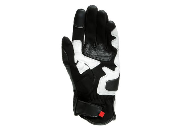 DAINESE MIG 3 UNISEX GLOVES BLACK WHITE RED