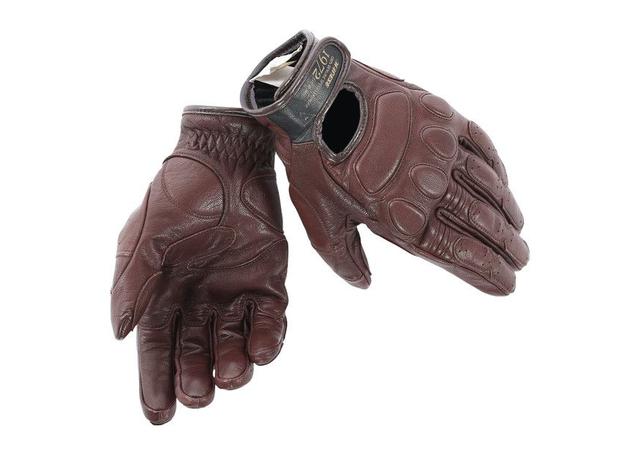 DAINESE BLACKJACK UNISEX LTHR GLOVES DARK BROWN