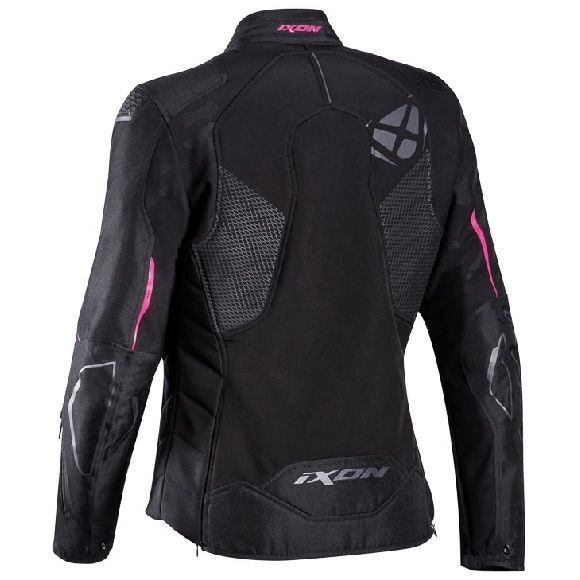 Ixon Womens Cell Black Pink Jacket