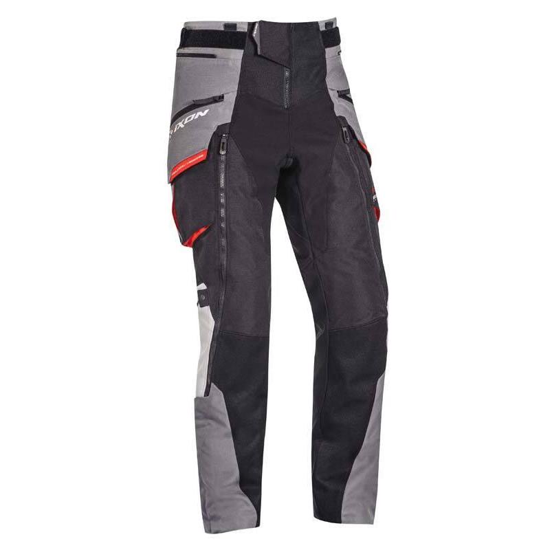 Ixon Ragnar Black Grey Red Pants