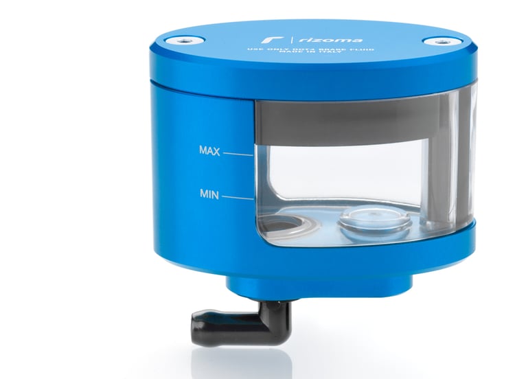 Rizoma Next CT127 Blue Front Brake Fluid Holder
