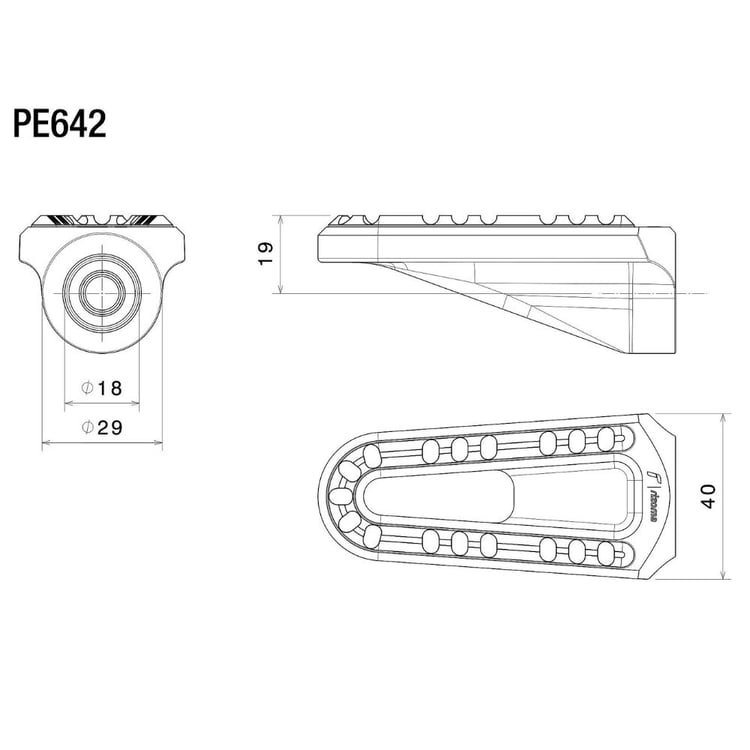 Rizoma Street Footpegs