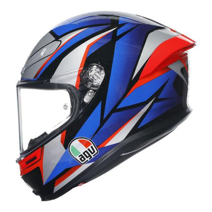 AGV K6 S Slashcut Blue/Red