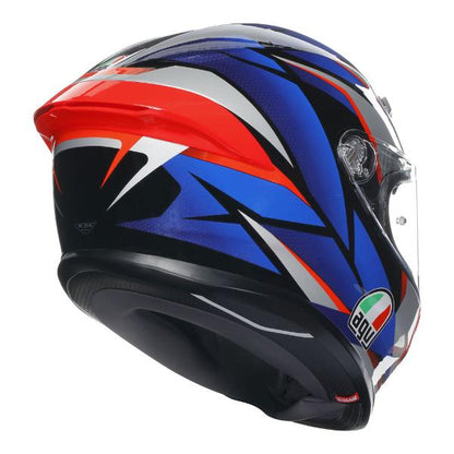 AGV K6 S Slashcut Blue/Red