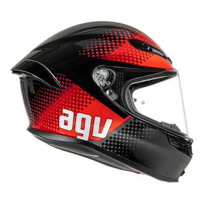 AGV K6 S Smu Fision Black/Red
