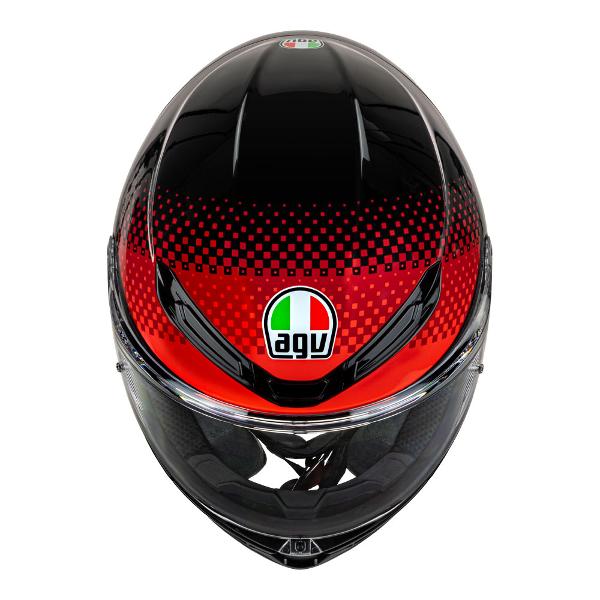 AGV K6 S Smu Fision Black/Red