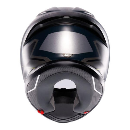 AGV K6 S Enhance Matt Grey/Fluro Yellow