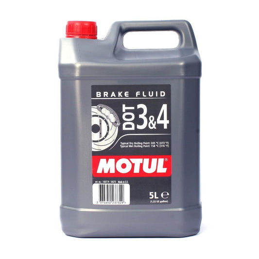 Motul Brake Fluid Dot 3 & 4 - 5 Litre