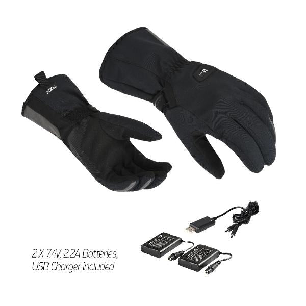 MACNA Gloves Unite 2.0 RTX Heated Battery Kit Black