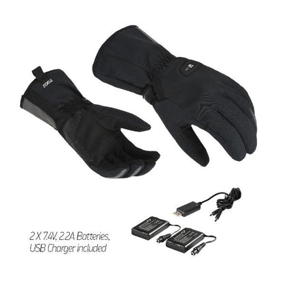 MACNA Gloves Unite 2.0 RTX Heated Battery Kit Black