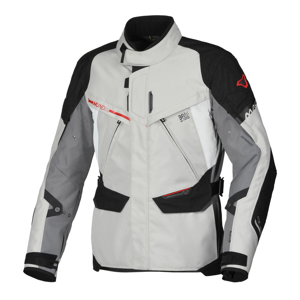 Macna Mundial Jacket Black/Grey/Red – Highside Shop