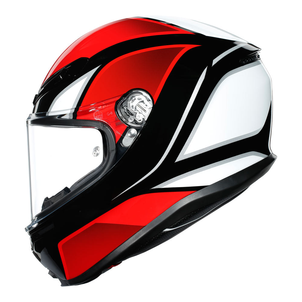 AGV K6  Hyphen Black/Red/White